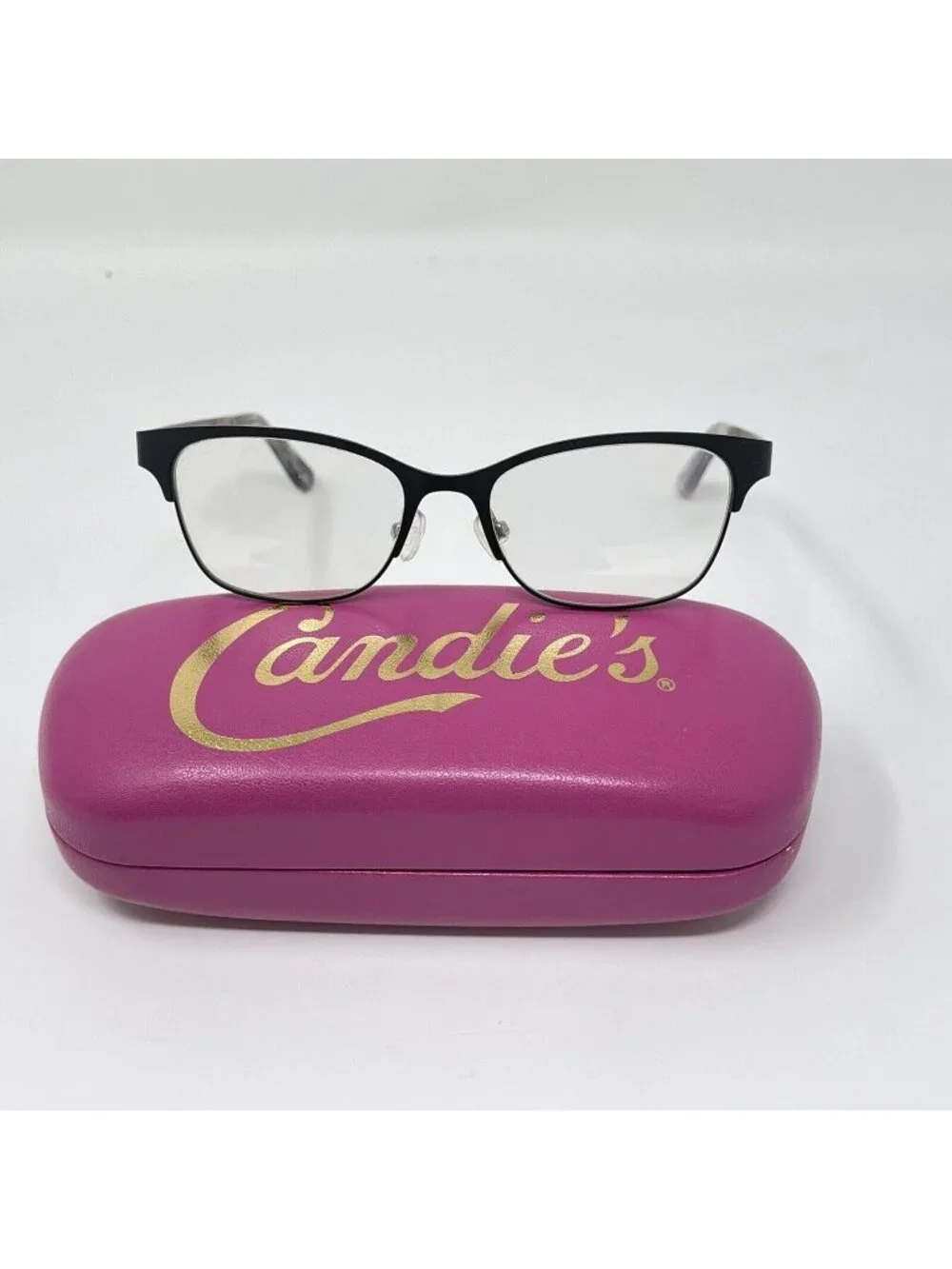 Candie's Eyeglasses Frame CA0506 Color 002 Black Matte Size 48-16-135